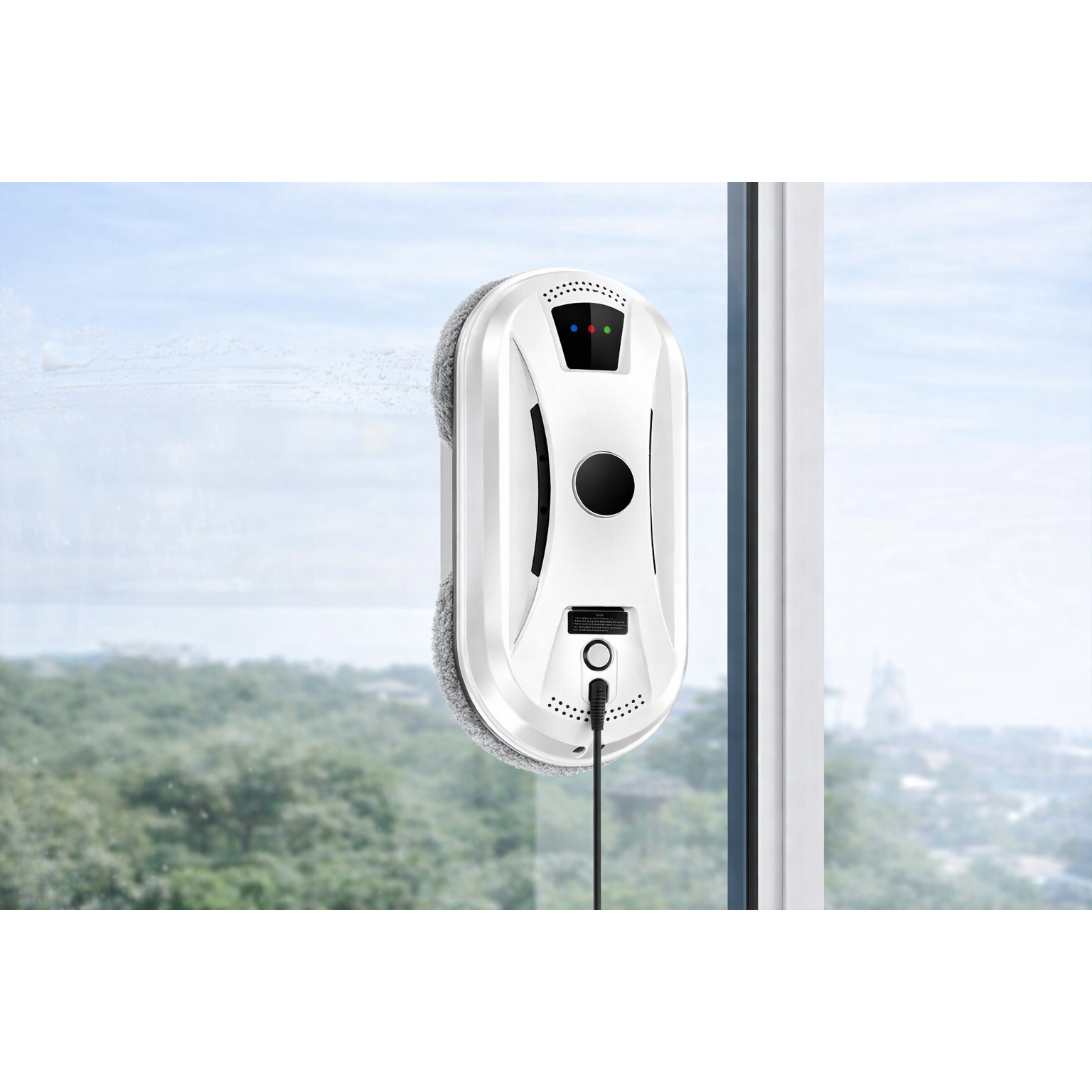 Robot lave-vitres électrique avec télécommande pour fenêtres