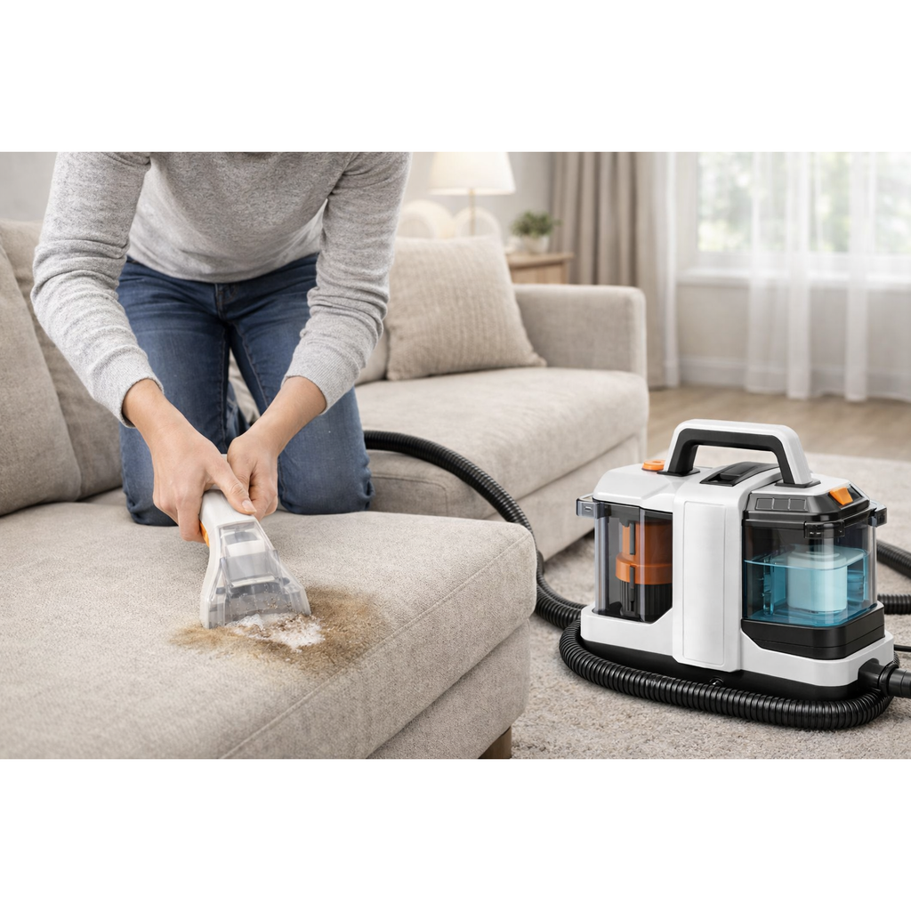 Shampouineuse tapis et canapé pour nettoyage en profondeur