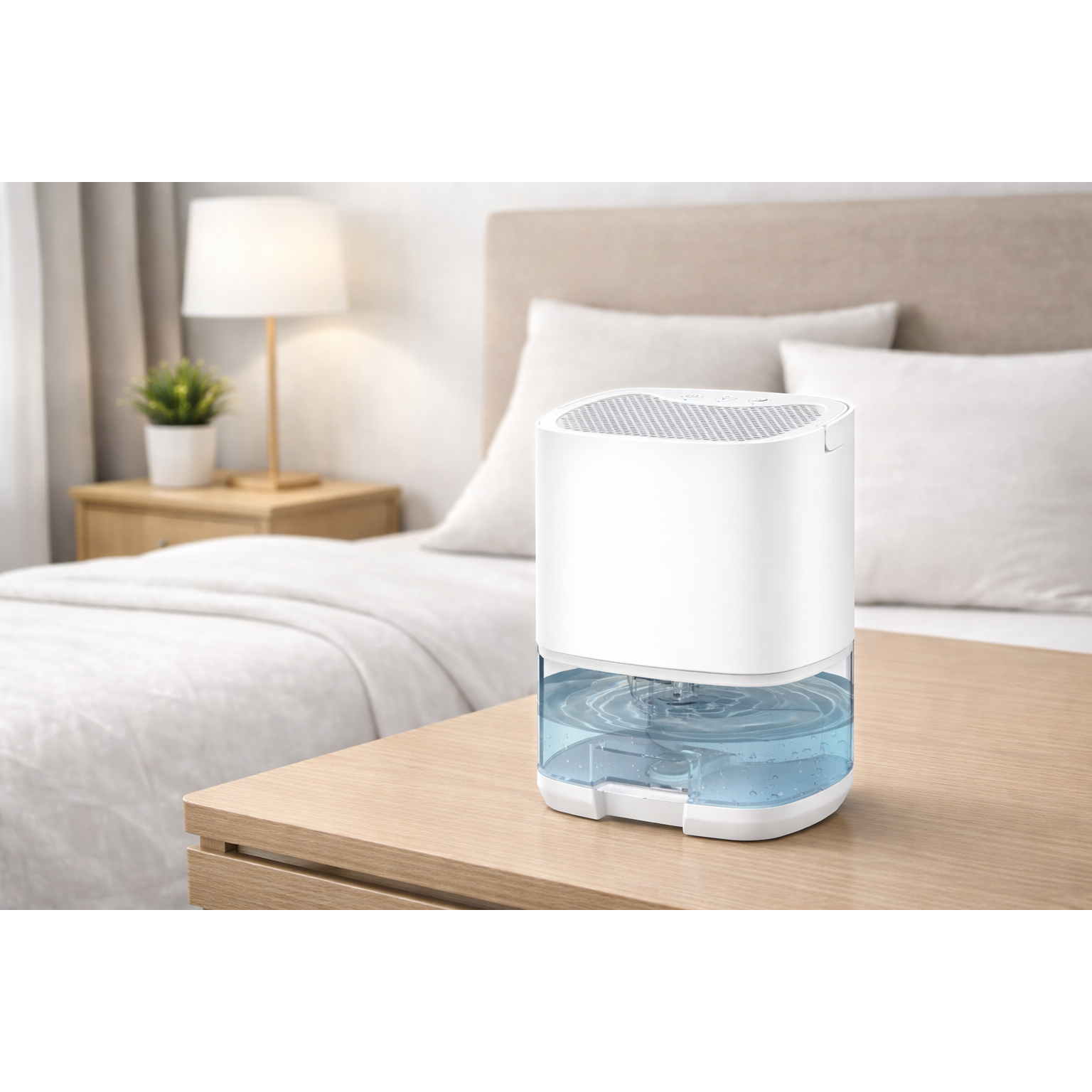 Déshumidificateur portable compact pour chambre et bureau