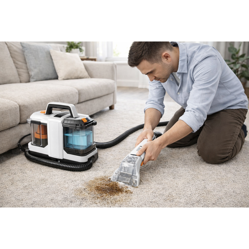 Shampouineuse tapis et canapé pour nettoyage en profondeur