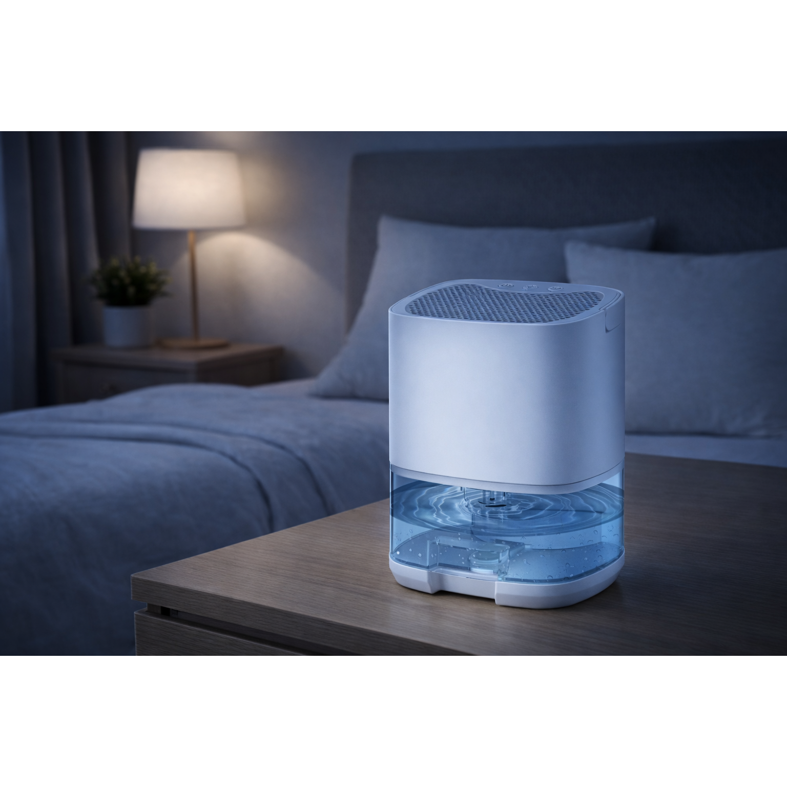 Déshumidificateur portable compact pour chambre et bureau